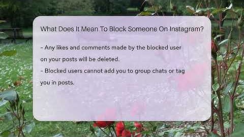 What Does It Mean To Block Someone On Instagram? - Everyday-Networking