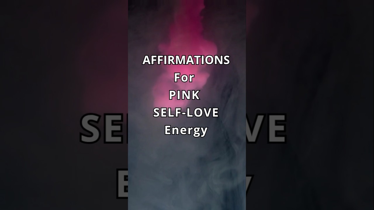 Watch 💓 Get a dose of PINK love energy #528hz #loveaffirmations on YouTube Watch 💓 Get a dose of PINK love energy #528hz #loveaffirmations on YouTube
