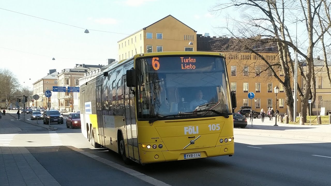Beautiful ZF! | Linjaliikenne Muurinen 105 - Volvo 8700 B12BLE 6x2 (ZF)