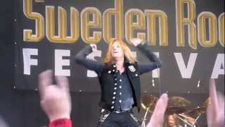 Sebastian Bach - Kicking and Screaming - Sweden Rock 2012