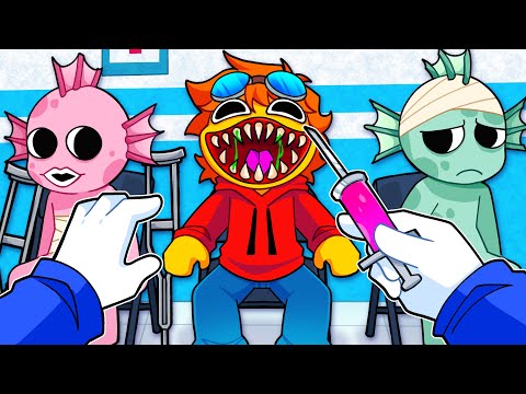 I PLAYED THE NEW ANIMAL HOSPITAL UPDATE with MY BEST FRIEND 😭👉🚑