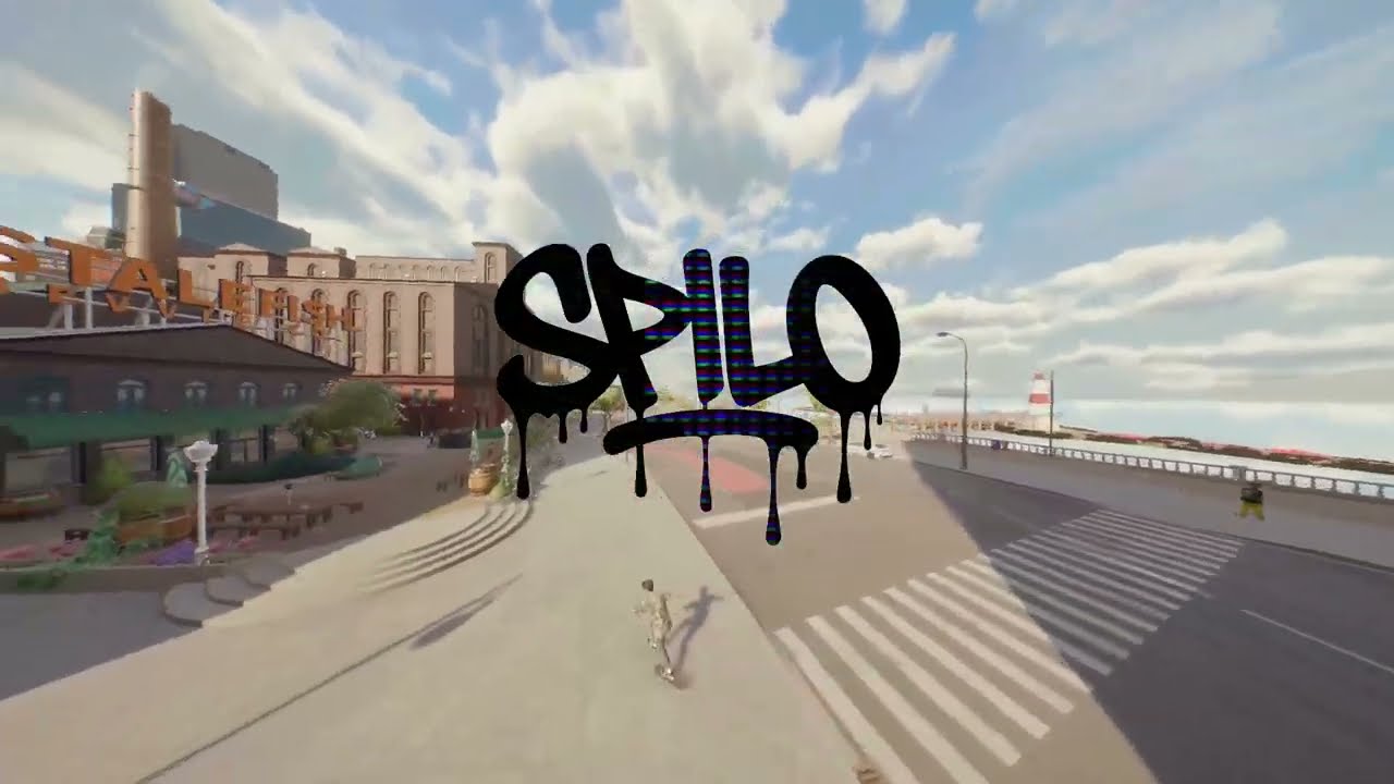 Skate. FPV Drone Chase Cam | Maen Game Skate. | Indonesia