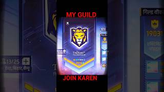 my new guild . rules guild test 1vs2 guild name THE KING #freeguild