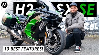2022 Kawasaki H2 SX SE Review: 10 BEST FEATURES!