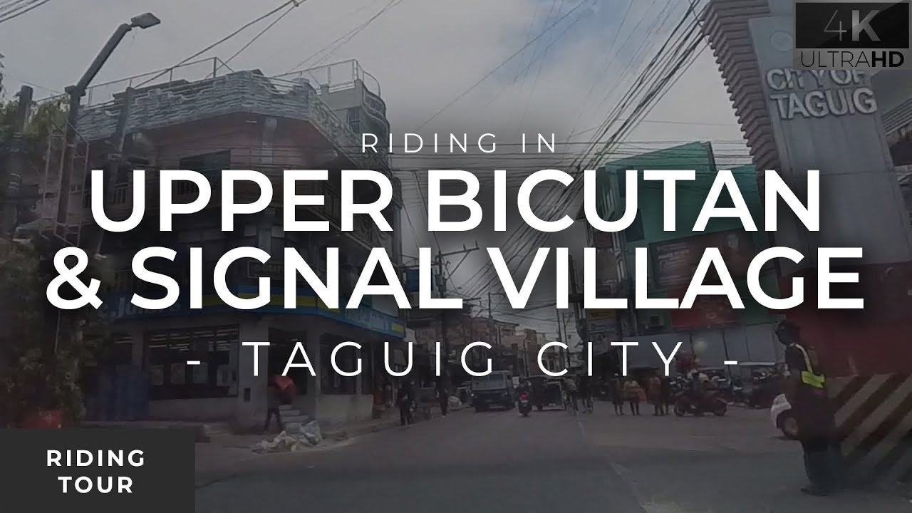 Riding in Upper Bicutan and Signal Village Taguig #ride - YouTube