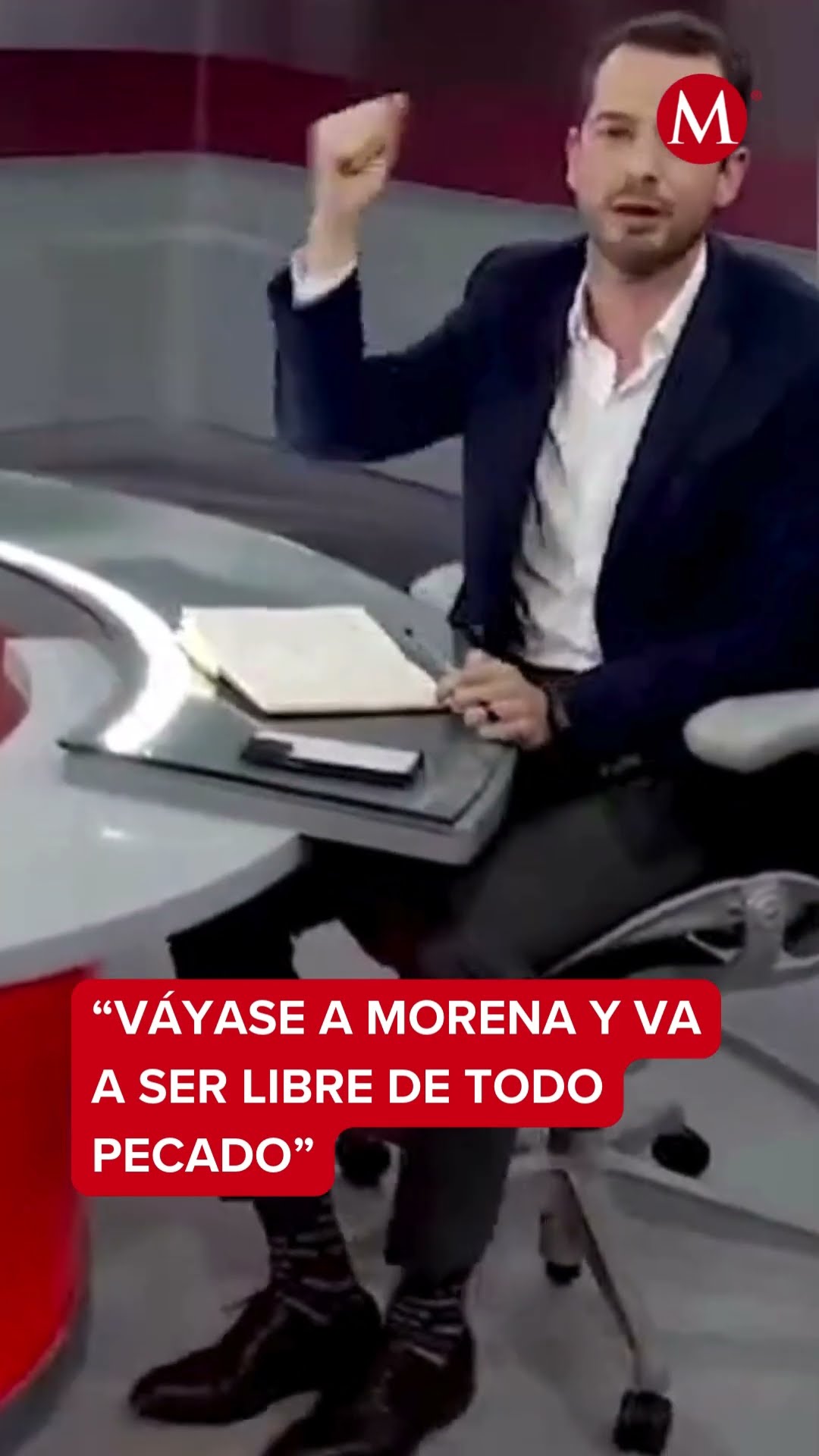 Si usted comete un delito, váyase a MORENA y lo PERDONAN: Paul Ospital