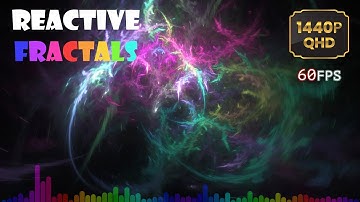 Fractal Audio Visualizer, Playlist [Chillhop, lo-fi jazz] [2K]