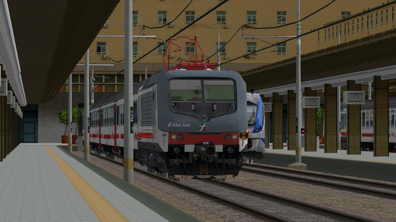 Open Rails/Train Simulator - IC 728 Palermo C.le - Roma Termini - YouTube