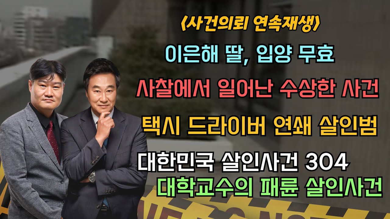 [3시간 연속 재생!!] 이은해 관련 사이다 판결 부터 특이했던 사건들 까지...