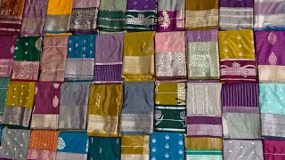 85%Offer 🎯 German Silver PureSilk Mix Kanchi Korvai Softsilk Sarees Booking - 7092124211 #Sareelive screenshot 4
