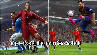 Top 5 football games for android screenshot 5