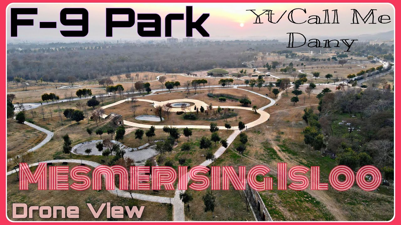 Fatima Jinnah Park F-9 Park Drone Satisfying View