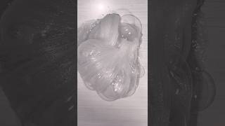 Clear slime popping again ! 🫧ood #slime #satisfying #sleep #asmrvideo #asmrsounds #pop #night