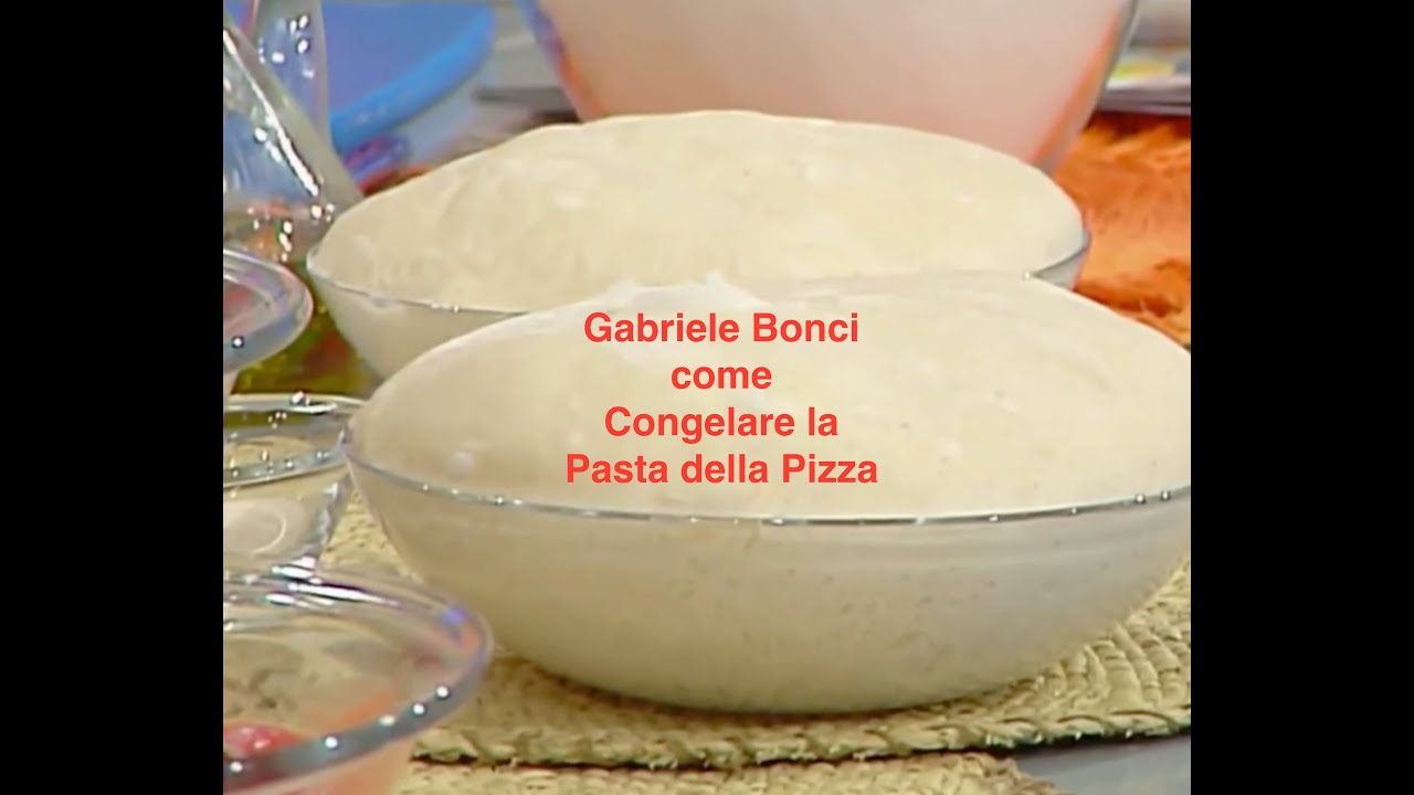 Gabriele Bonci, come congelare la pasta della pizza YouTube