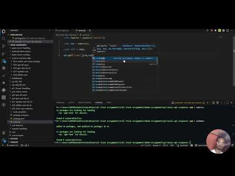 Basic API Response Format in Node.js | JSON Response Structure | Node.js Interview Question