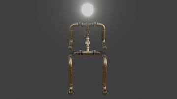 CGTrader Rigged Light Man 3D Model