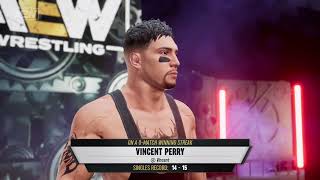 Vincent Perry vs. Orange Cassidy for the AEW World championship.