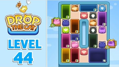 Drop The Cat Level 44 Walkthrough Solution