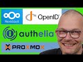 Authelia on proxmox  2fa sso with nextcloud proxmox portainer gitea openid connect single sign on