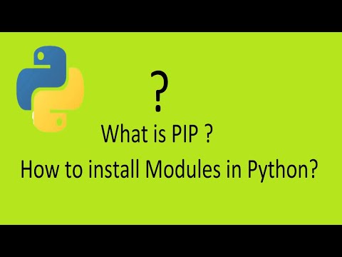 🔴 How to install modules packages in python