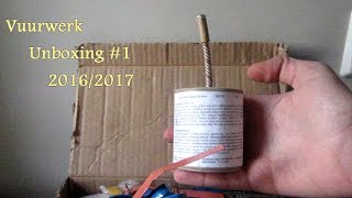Vuurwerk Unboxing 20162017 Vuurwerk