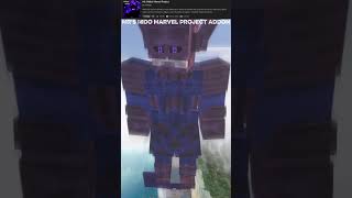 #minecraft o GALACTUS apareceu no meu MUNDO🤯(Marvel Project addon)