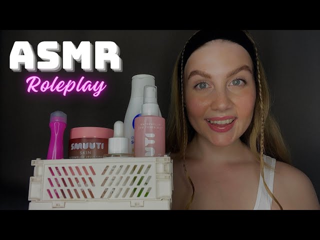 Kaveri tekee sulle kasvohoidon -ROLEPLAY🧴🫧 ASMR SUOMI (personal attention, layered sounds)