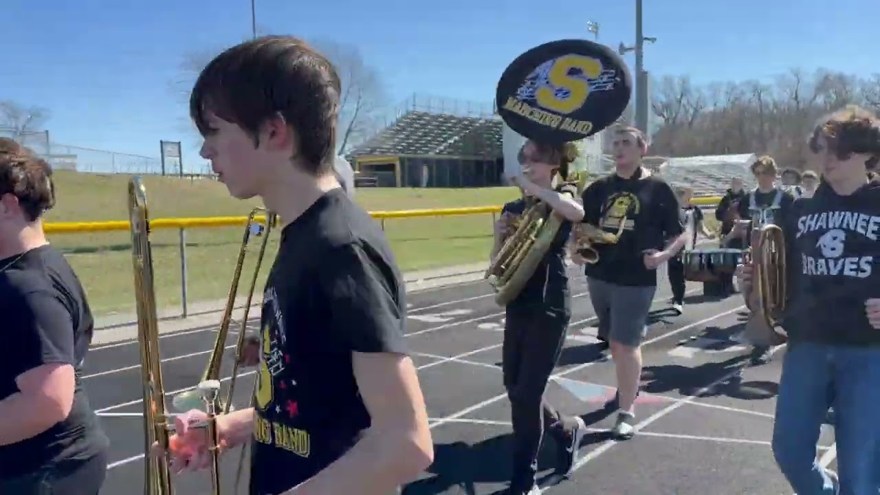 Pride of Shawnee Parade Marching 