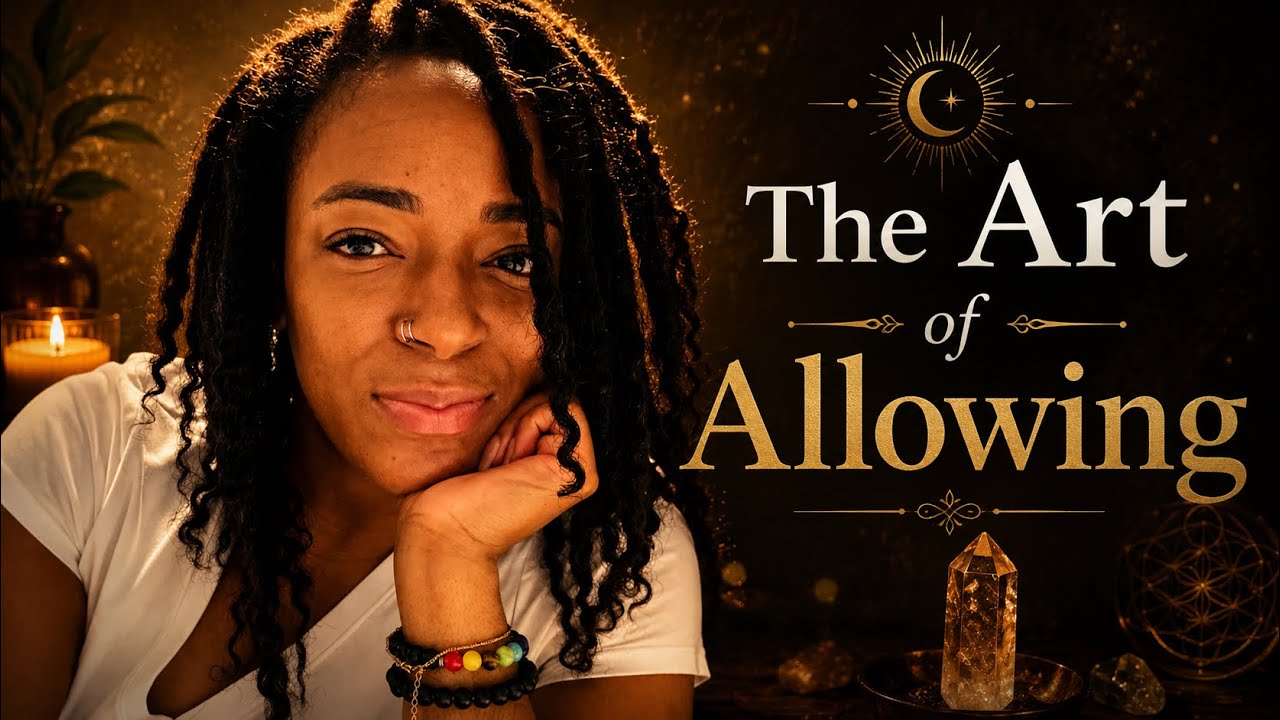 Girl Sit Down! The Art of Allowing is key to