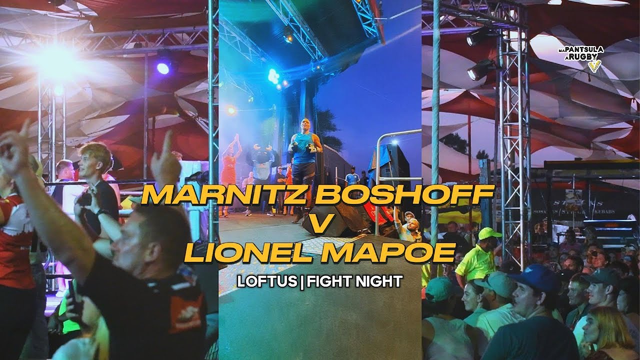 Fight Night @ Loftus!  Marnitz Boshoff v Lionel Mapoe