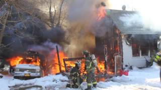 Uniondale FD House Fire – Commodore Road [1-28-15]