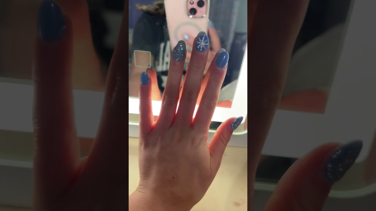 Did my nails as a 13 year old (acrylic) 