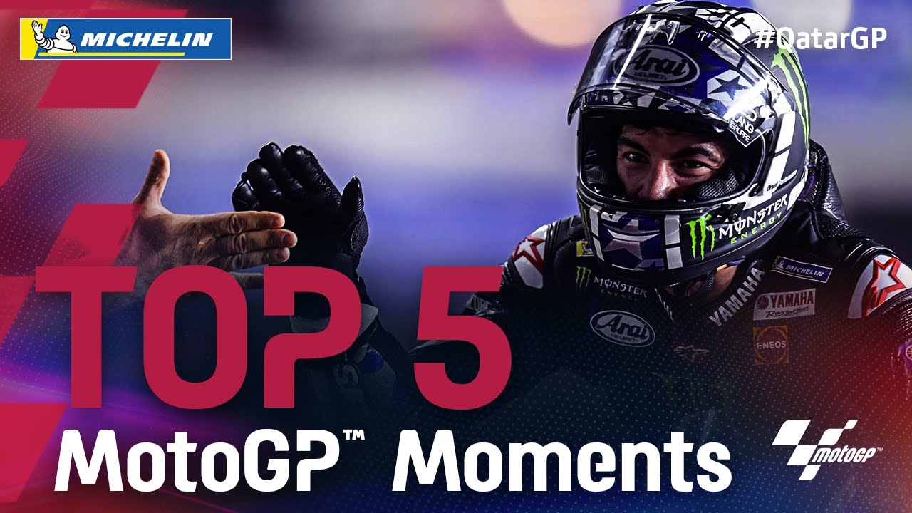 Top 5 MotoGP™ Moments by Michelin | 2021 #QatarGP