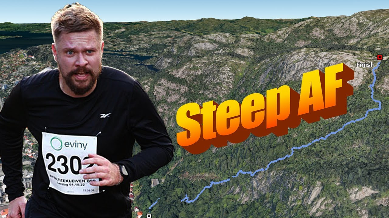 This Run is Worth the View: Stoltzekleiven Opp. Norway’s steepest trail run.