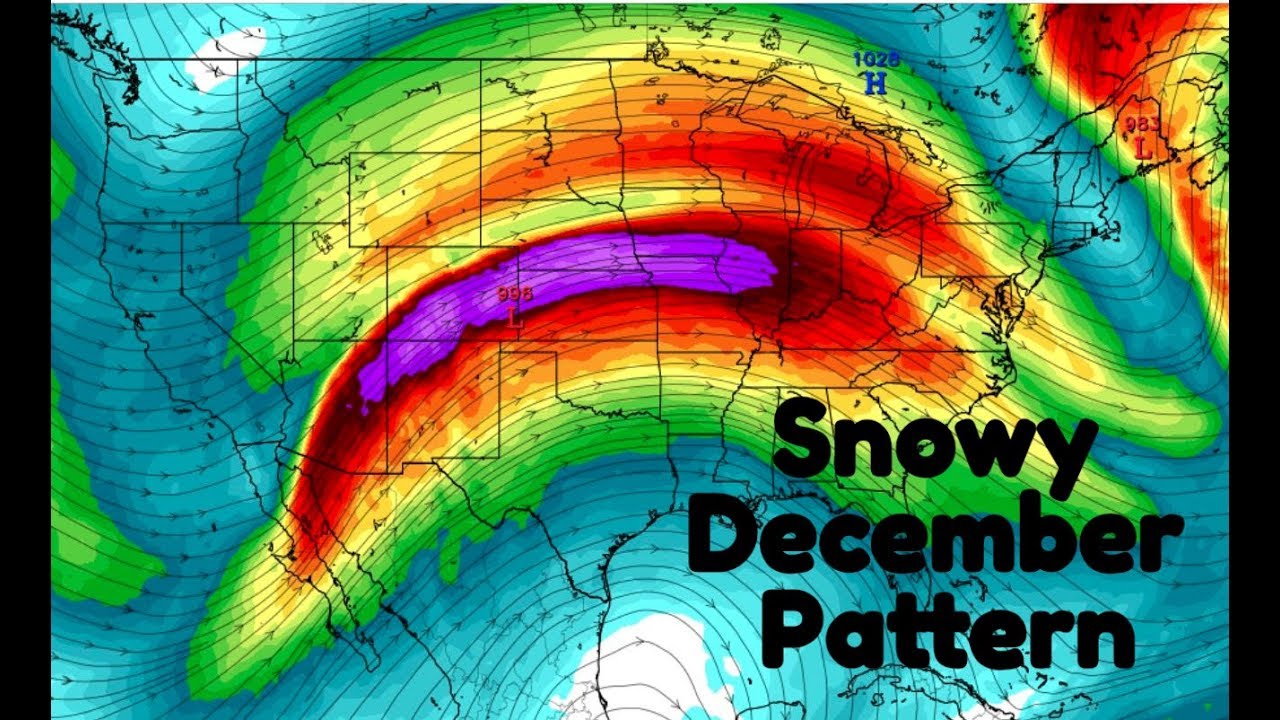 Threat Grows For Several Winter Storms As Pattern Becomes Active - YouTube