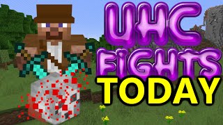 Minecraft - UHC Fights LIVE TODAY - COME PLAY - August 5th