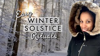 Winter Solstice Ideas (Rituals, Herbs, Crystals) ❄️🕯✨