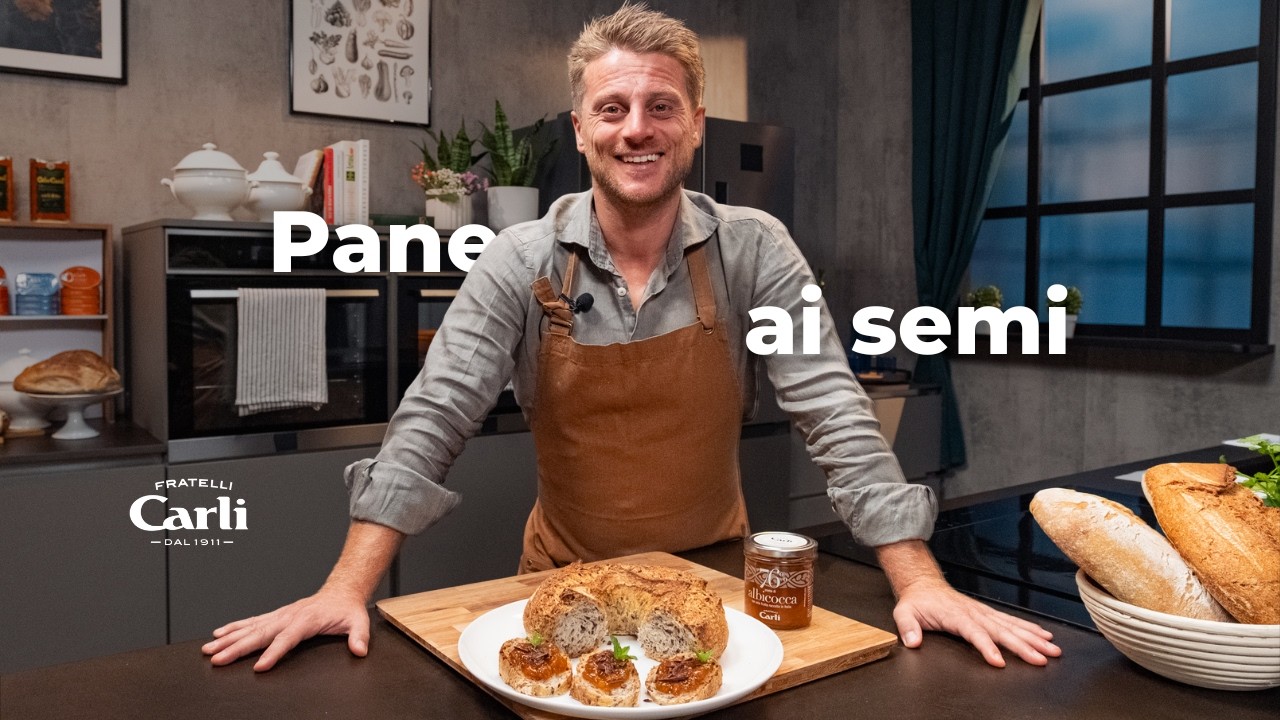 Pane ai semi con lievito madre  | Fulvio Marino x Fratelli Carli