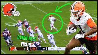 KC Concepcion Looks INSANE For The Browns | Cleveland Browns Film
