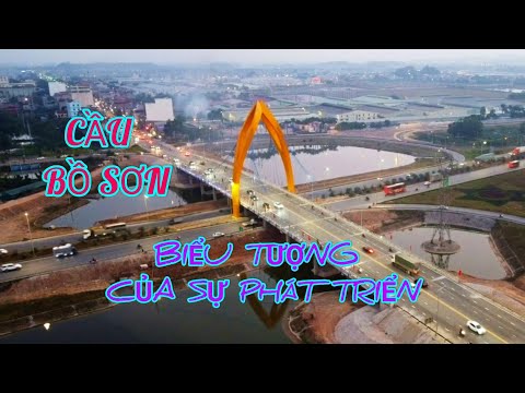 Video [Flycam] Cầu vượt Bồ Sơn - TP Bắc Ninh - Bộ mặt mới... - youtube