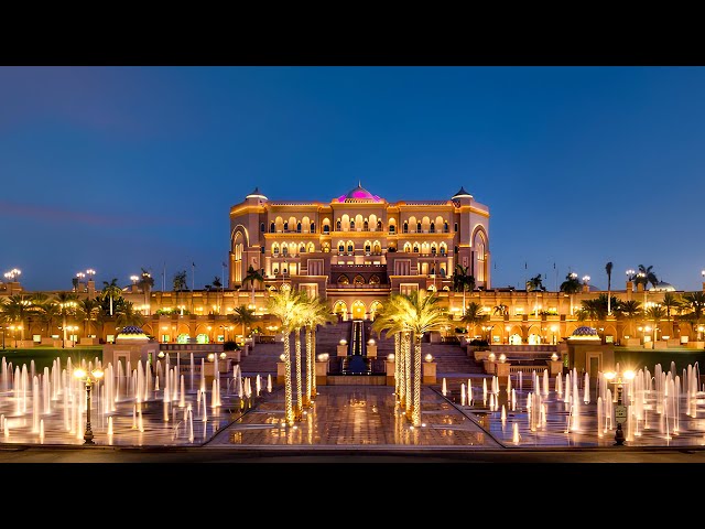 Travel vlog - Emirates Palace, $3 Billion 7-Star Luxury Hotel in Abu Dhabi (4K Full Tour)