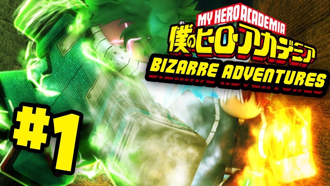 Greatest Hero Appears Roblox My Hero Academia Bizarre Adventures Episode 1 - fun my hero academia rp games ob roblox
