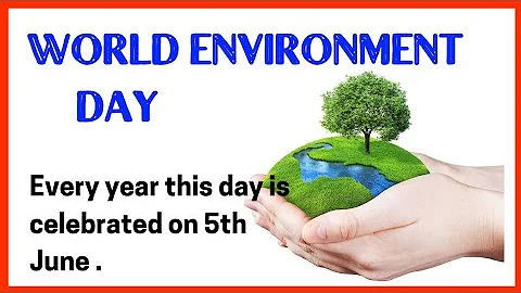 10 lines essay on world environment day🌱🌳!!!world environment day essay in english!!!