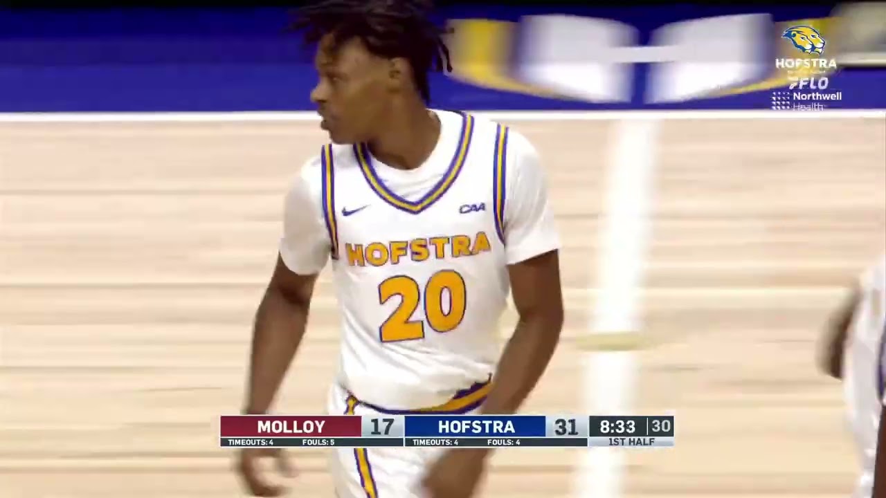MBB: Hofstra Highlights vs. Molloy (11/10/25)
