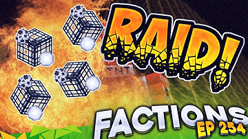 Minecraft Factions #254 - Epic Skeleton Spawner Raid! (Minecraft Raiding)