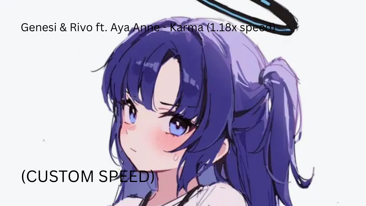 Genesi & Rivo ft. Aya Anne - Karma (1.18x speed)