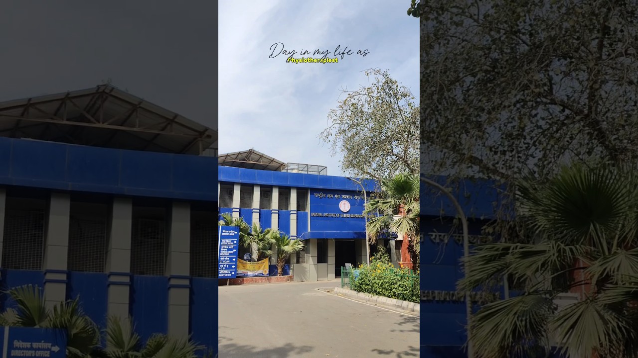 Spent a day with me *AS A Physiotherapist* ✨👩‍⚕️ ft.  NITRD HOSPITAL ll Aarti soni 