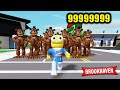 Oda team jaune vs 9999999 freddy fazbear fnaf 1  roblox brookhaven rp