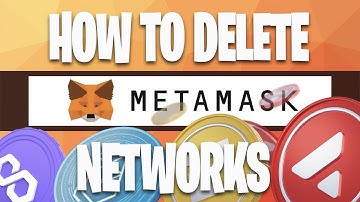 HOW TO DELETE CUSTOM NETWORK FROM METAMASK IN 2022!! *EASIEST METHOD* !!!