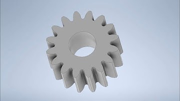 Inventor Tutorial for Beginners –Gear [Step by Step]